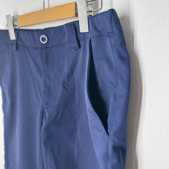 Under Armour Youth Boy's Shorts Casual Dark Blue Youth Large - Picture 2 of 9